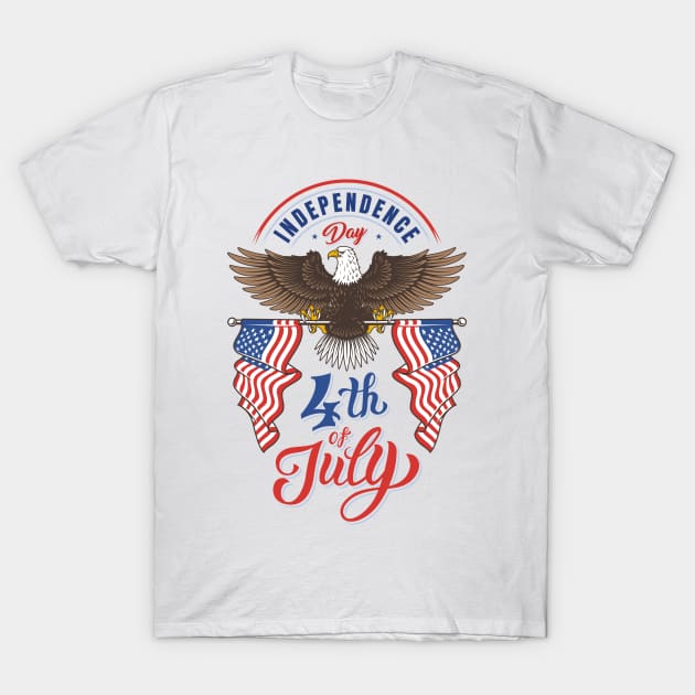 4th july T-Shirt by kani